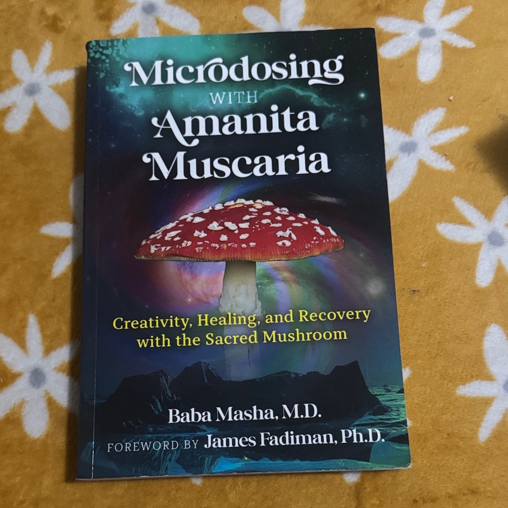 Microdosing with Amanita Muscaria by Baba Masha M.D. - Red Cover